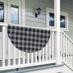 ScotsTee Shop Scottish MacKenzie Dress 3 Tartan Non-Pleated Fan Flag Bunting Banner