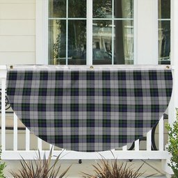 ScotsTee Shop Scottish MacKenzie Dress 3 Tartan Non-Pleated Fan Flag Bunting Banner