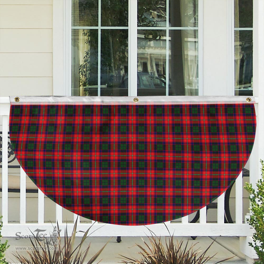 ScotsTee Shop Scottish Riddell Tartan Non-Pleated Fan Flag Bunting Banner