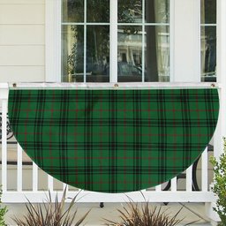 ScotsTee Shop Scottish MacArthur-Fox Ancient Tartan Non-Pleated Fan Flag Bunting Banner