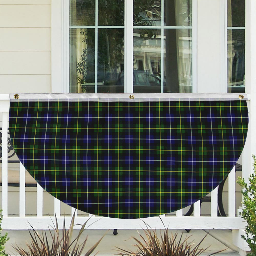 ScotsTee Shop Scottish MacNeill of Barra Modern Tartan Non-Pleated Fan Flag Bunting Banner