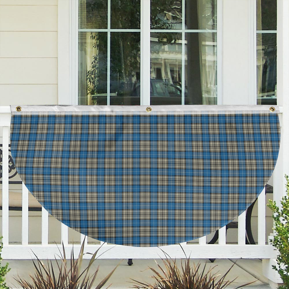 ScotsTee Shop Scottish Napier Ancient Tartan Non-Pleated Fan Flag Bunting Banner
