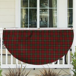 ScotsTee Shop Scottish Lindsay #2 Ancient Clan Tartan Non-Pleated Fan Flag Bunting Banner