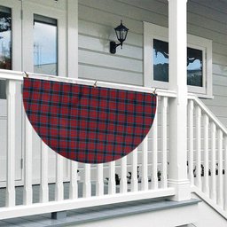 ScotsTee Shop Scottish MacTavish Tartan Non-Pleated Fan Flag Bunting Banner