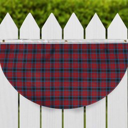 ScotsTee Shop Scottish MacTavish Tartan Non-Pleated Fan Flag Bunting Banner