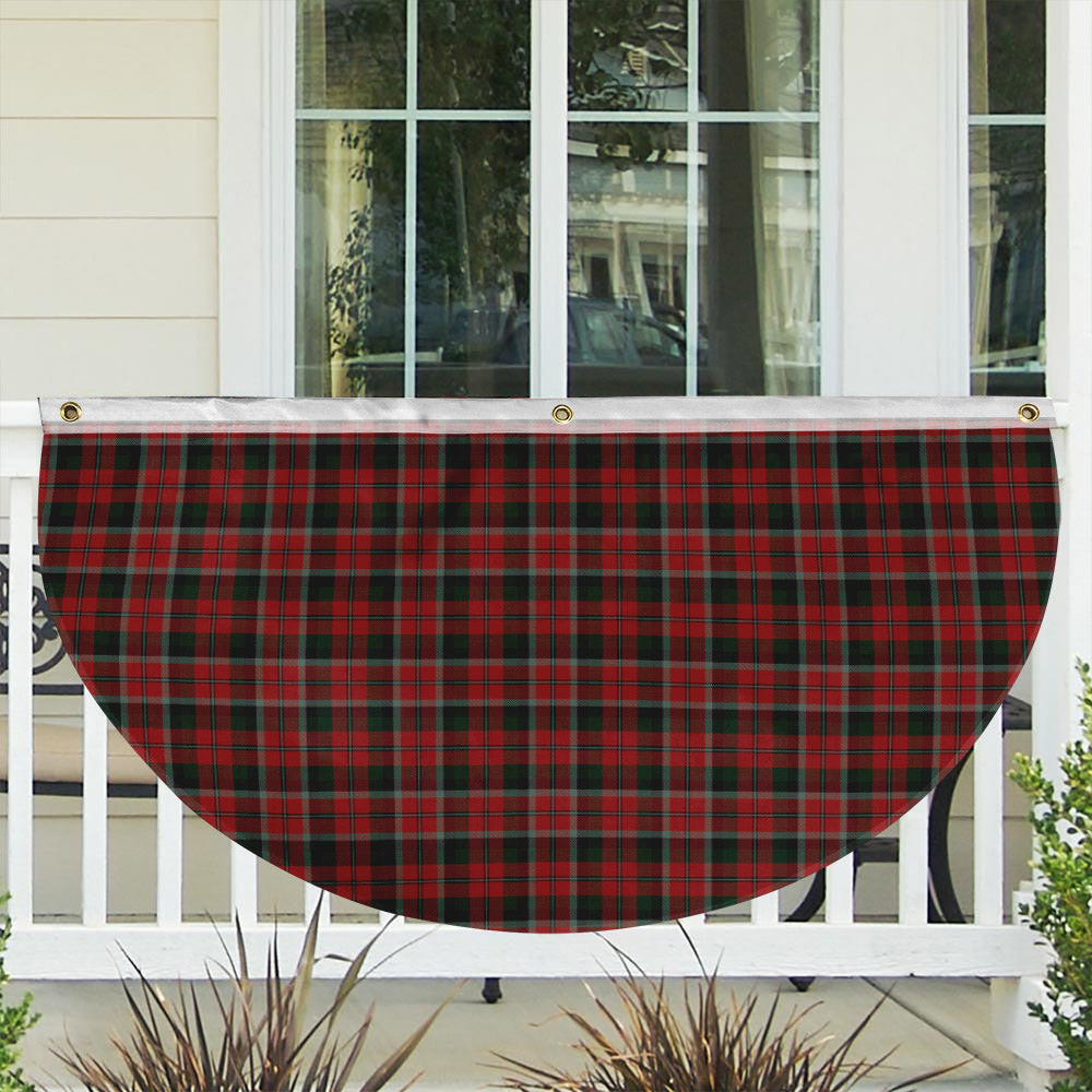 ScotsTee Shop Scottish Montrose Graham Tartan Non-Pleated Fan Flag Bunting Banner