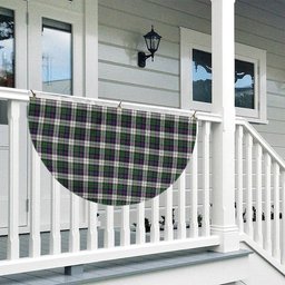 ScotsTee Shop Scottish MacCallum Dress Modern Tartan Non-Pleated Fan Flag Bunting Banner