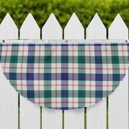 ScotsTee Shop Scottish Guthrie Dress Modern Tartan Non-Pleated Fan Flag Bunting Banner