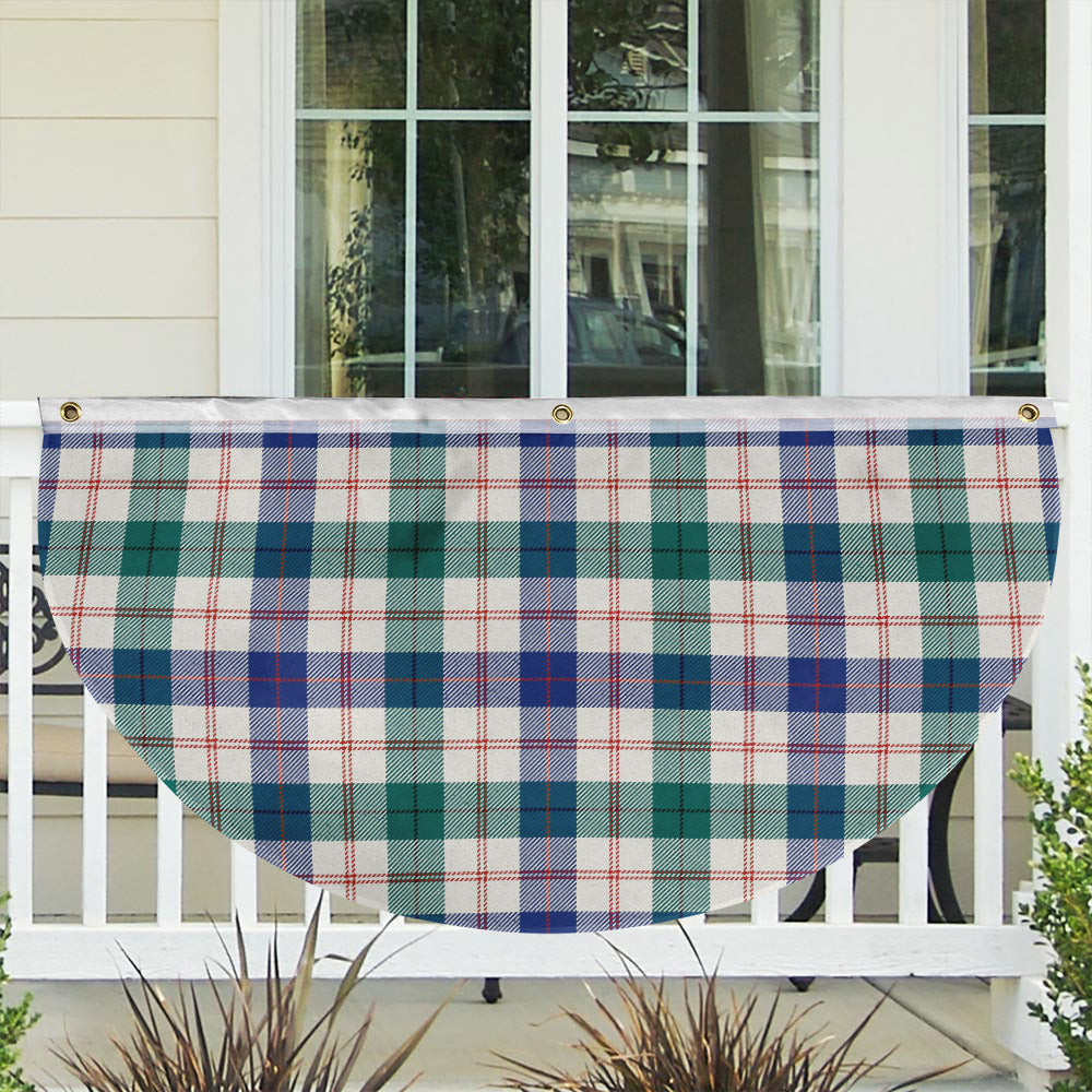 ScotsTee Shop Scottish Guthrie Dress Modern Tartan Non-Pleated Fan Flag Bunting Banner