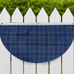ScotsTee Shop Scottish Mercer Tartan Non-Pleated Fan Flag Bunting Banner