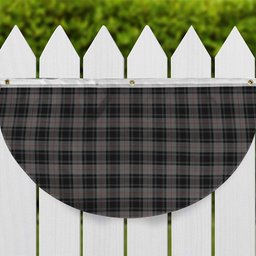 ScotsTee Shop Scottish Moffat Modern Tartan Non-Pleated Fan Flag Bunting Banner