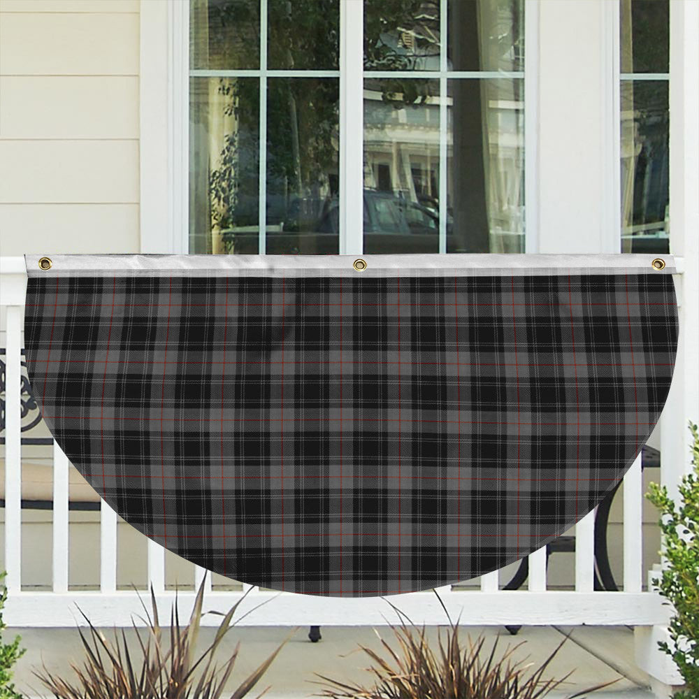 ScotsTee Shop Scottish Moffat Modern Tartan Non-Pleated Fan Flag Bunting Banner