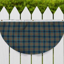 ScotsTee Shop Scottish Thompson Hunting Ancient Tartan Non-Pleated Fan Flag Bunting Banner