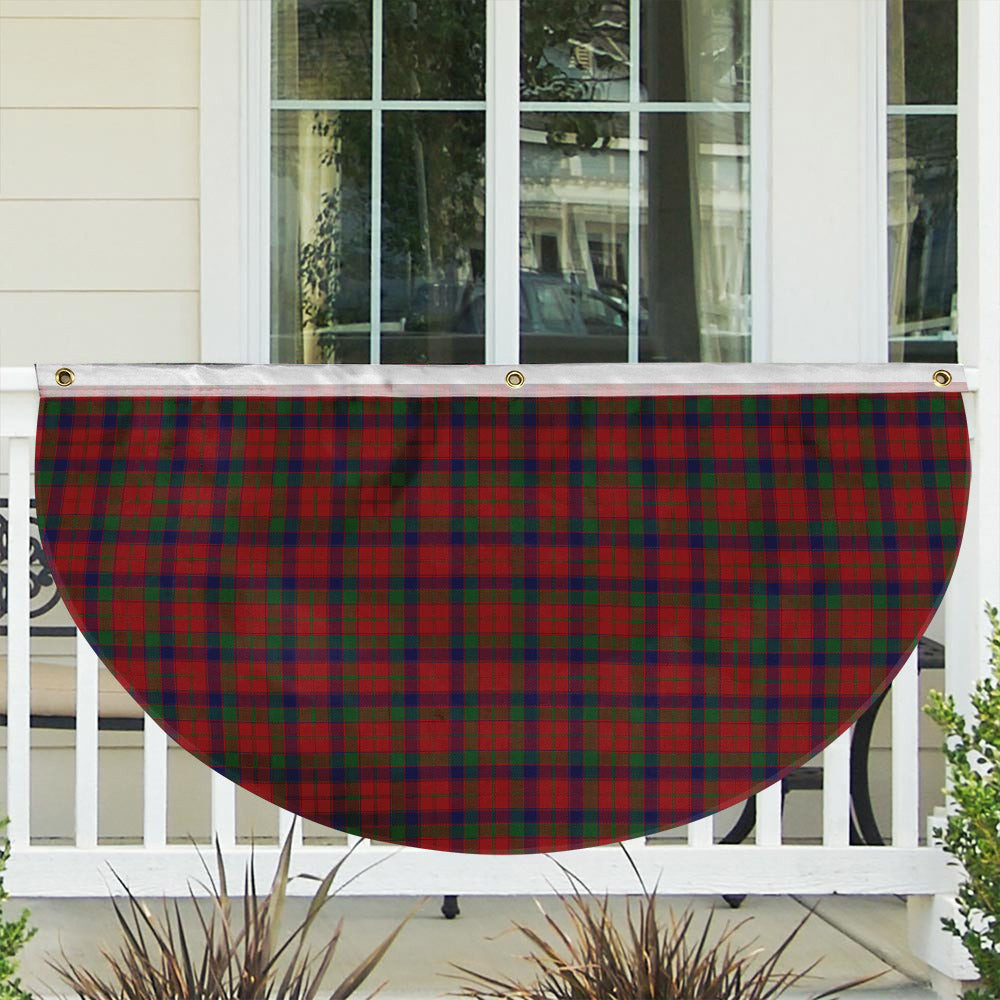 ScotsTee Shop Scottish Robertson Tartan Non-Pleated Fan Flag Bunting Banner