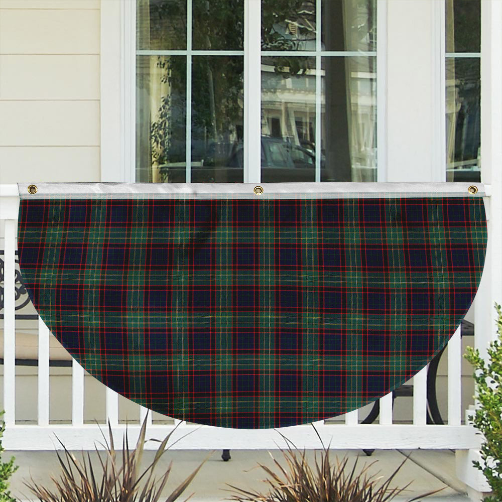 ScotsTee Shop Scottish McNicol Hunting Modern Tartan Non-Pleated Fan Flag Bunting Banner