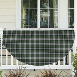 ScotsTee Shop Scottish MacLaren Dress Tartan Non-Pleated Fan Flag Bunting Banner