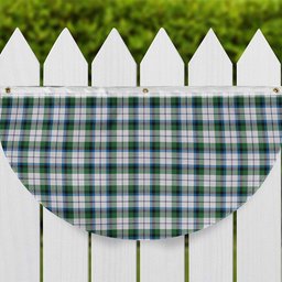 ScotsTee Shop Scottish Mcnaghten Dress Ancient Tartan Non-Pleated Fan Flag Bunting Banner