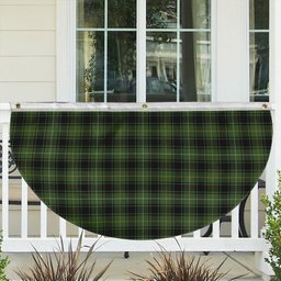 ScotsTee Shop Scottish McIvor Hunting Tartan Non-Pleated Fan Flag Bunting Banner