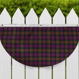 ScotsTee Shop Scottish McDonald Modern Tartan Non-Pleated Fan Flag Bunting Banner