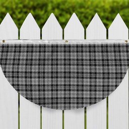 ScotsTee Shop Scottish Scott Abbreviated Tartan Non-Pleated Fan Flag Bunting Banner