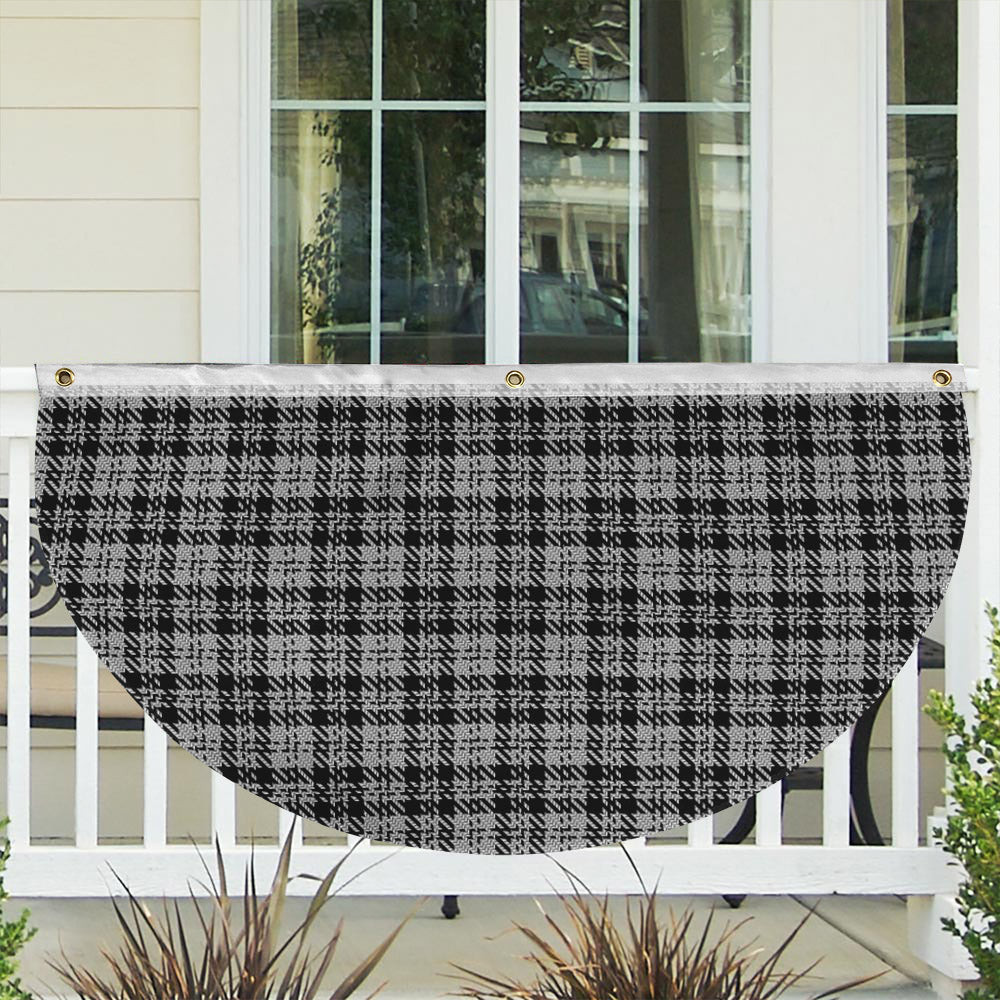 ScotsTee Shop Scottish Scott Abbreviated Tartan Non-Pleated Fan Flag Bunting Banner