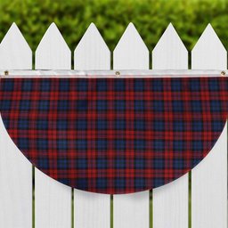 ScotsTee Shop Scottish MacLachlan 2 Tartan Non-Pleated Fan Flag Bunting Banner