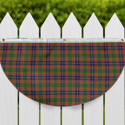 ScotsTee Shop Scottish Stephenson Old Modern Tartan Non-Pleated Fan Flag Bunting Banner