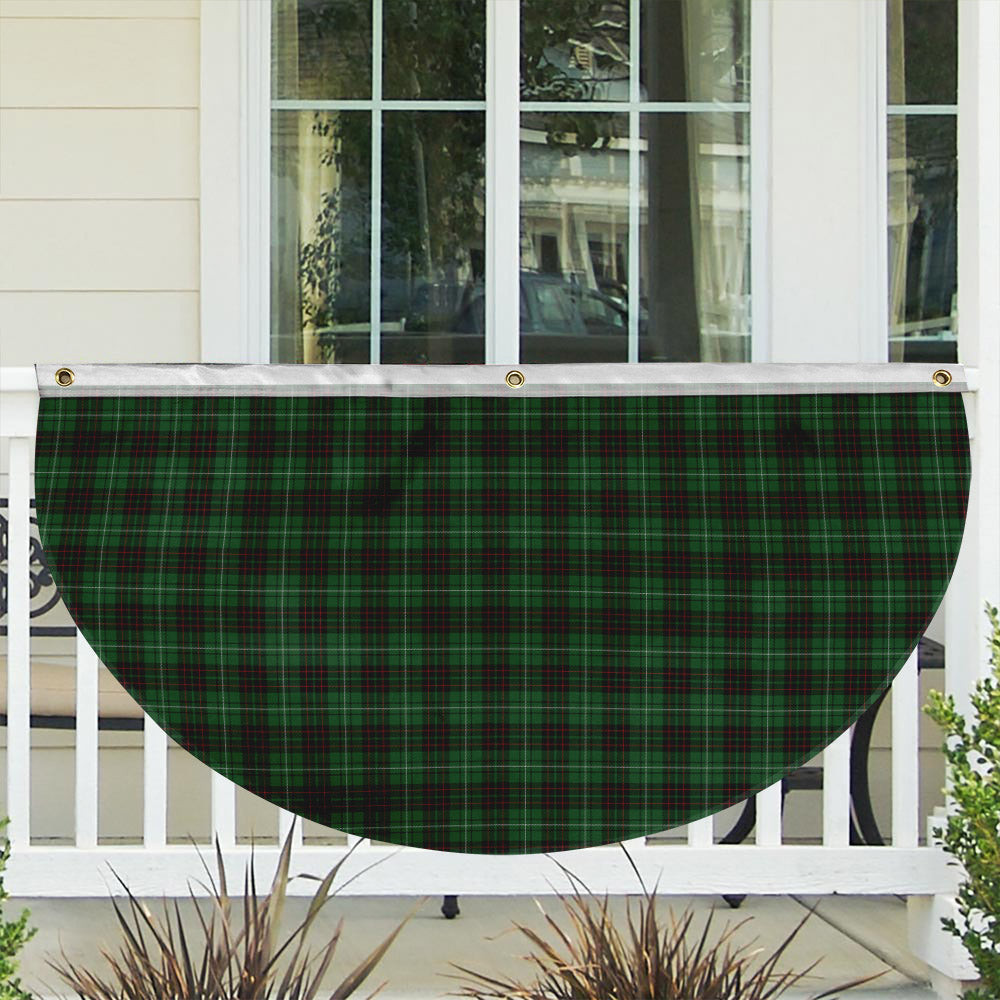 ScotsTee Shop Scottish McAulay of Lewis Tartan Non-Pleated Fan Flag Bunting Banner