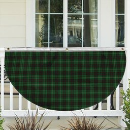 ScotsTee Shop Scottish McAulay of Lewis Tartan Non-Pleated Fan Flag Bunting Banner