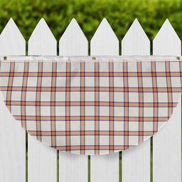 ScotsTee Shop Scottish Young Christina Ancient Tartan Non-Pleated Fan Flag Bunting Banner