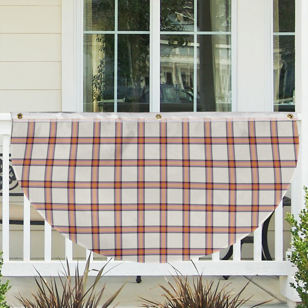 ScotsTee Shop Scottish Young Christina Ancient Tartan Non-Pleated Fan Flag Bunting Banner