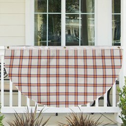 ScotsTee Shop Scottish Young Christina Ancient Tartan Non-Pleated Fan Flag Bunting Banner