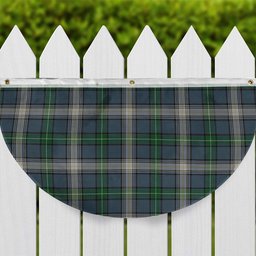 ScotsTee Shop Scottish McDowall Tartan Non-Pleated Fan Flag Bunting Banner
