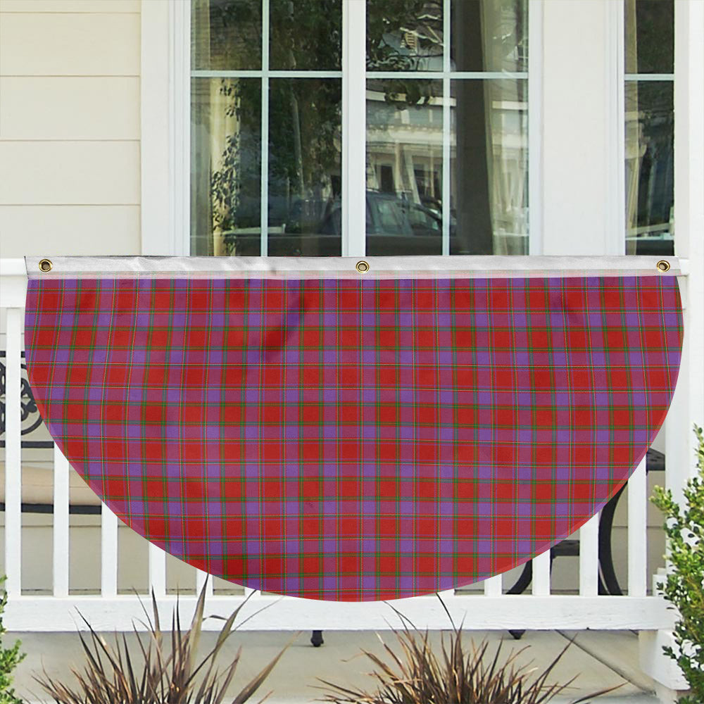 ScotsTee Shop Scottish Mair Ancient Tartan Non-Pleated Fan Flag Bunting Banner