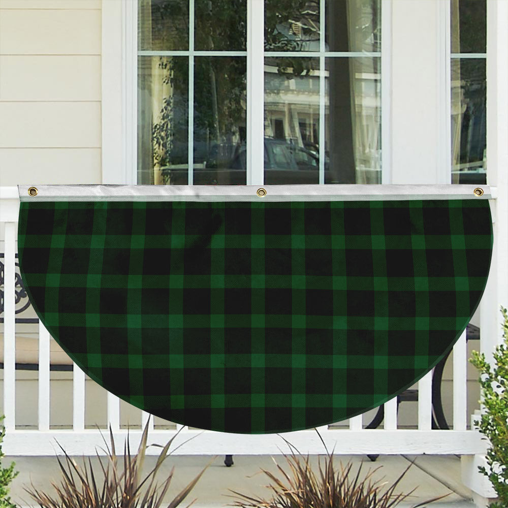 ScotsTee Shop Scottish MacKillen Hunting Tartan Non-Pleated Fan Flag Bunting Banner