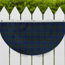 ScotsTee Shop Scottish Murray of Elibank Modern Tartan Non-Pleated Fan Flag Bunting Banner