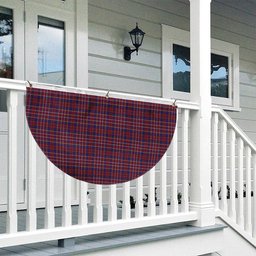 ScotsTee Shop Scottish Ruxton Hunting Tartan Non-Pleated Fan Flag Bunting Banner