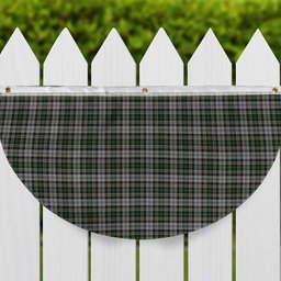 ScotsTee Shop Scottish Dalgliesh Dress Tartan Non-Pleated Fan Flag Bunting Banner