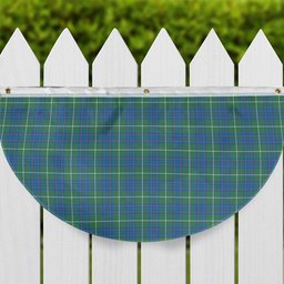 ScotsTee Shop Scottish MacIntyre Hunting Ancient Tartan Non-Pleated Fan Flag Bunting Banner