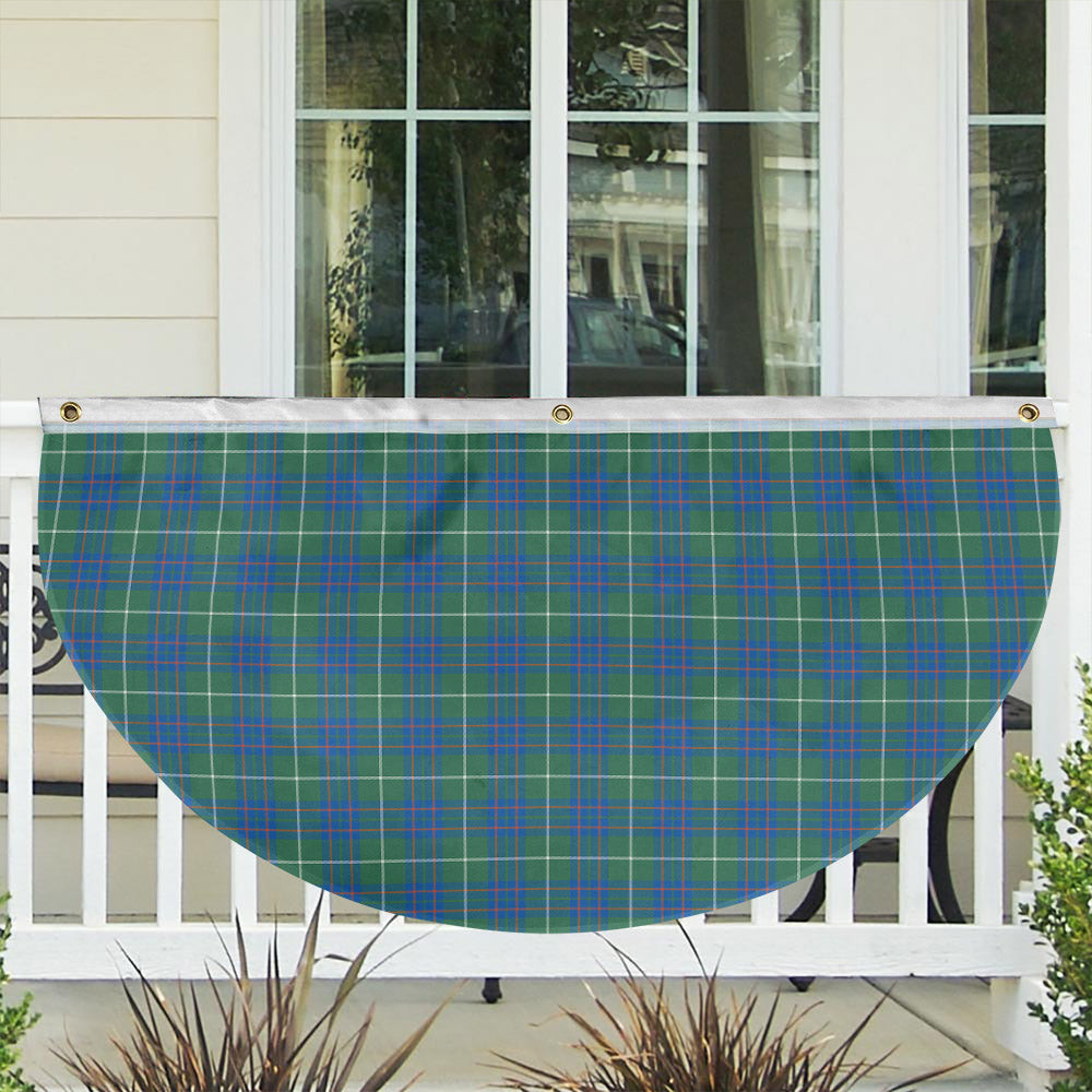 ScotsTee Shop Scottish MacIntyre Hunting Ancient Tartan Non-Pleated Fan Flag Bunting Banner