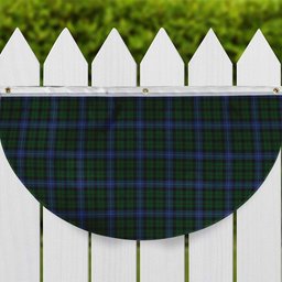 ScotsTee Shop Scottish McIntyre Tartan Non-Pleated Fan Flag Bunting Banner