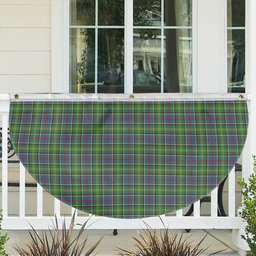 ScotsTee Shop Scottish Whitelaw Tartan Non-Pleated Fan Flag Bunting Banner