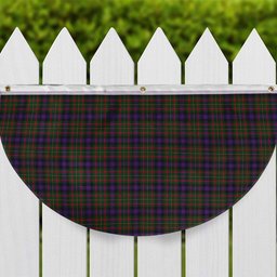 ScotsTee Shop Scottish MacLaren Regent Tartan Non-Pleated Fan Flag Bunting Banner
