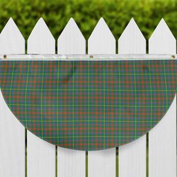 ScotsTee Shop Scottish MacKintosh Hunting Ancient Tartan Non-Pleated Fan Flag Bunting Banner