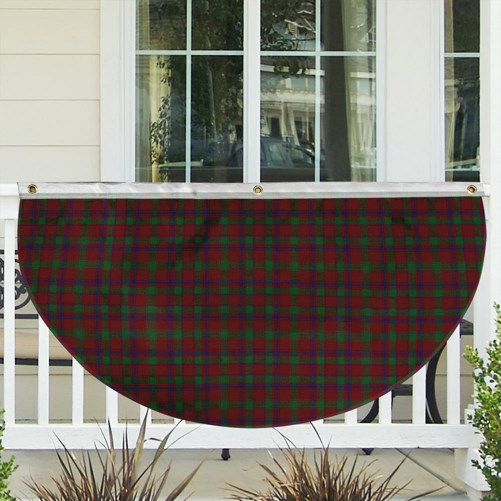 ScotsTee Shop Scottish MacDonald of Glengarry Full Dress Tartan Non-Pleated Fan Flag Bunting Banner