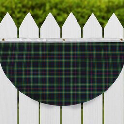 ScotsTee Shop Scottish McLeod of Skye Modern Tartan Non-Pleated Fan Flag Bunting Banner