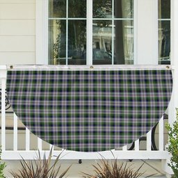 ScotsTee Shop Scottish Mcnaghten Dress Tartan Non-Pleated Fan Flag Bunting Banner