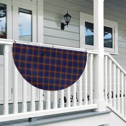ScotsTee Shop Scottish MacLaine of Lochbuie Hunting Modern Tartan Non-Pleated Fan Flag Bunting Banner
