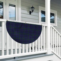 ScotsTee Shop Scottish Weir Tartan Non-Pleated Fan Flag Bunting Banner