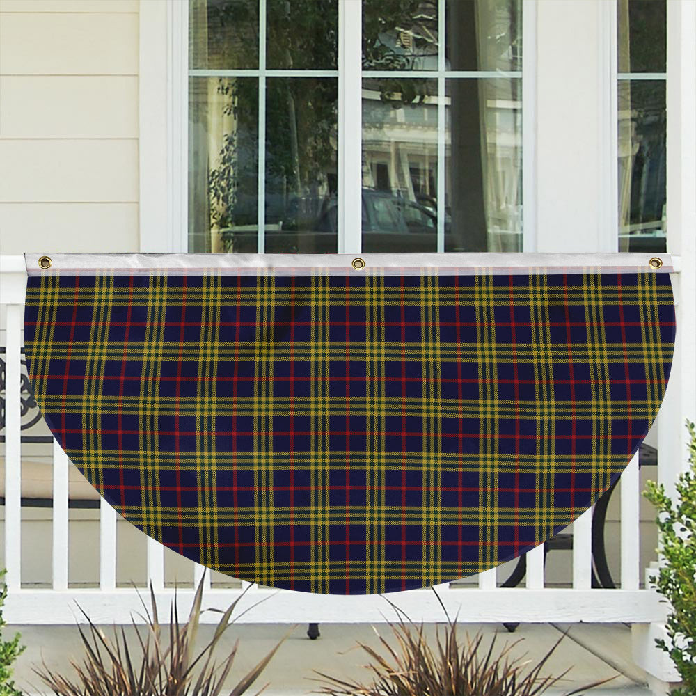 ScotsTee Shop Scottish Yen, Alexander Tartan Non-Pleated Fan Flag Bunting Banner